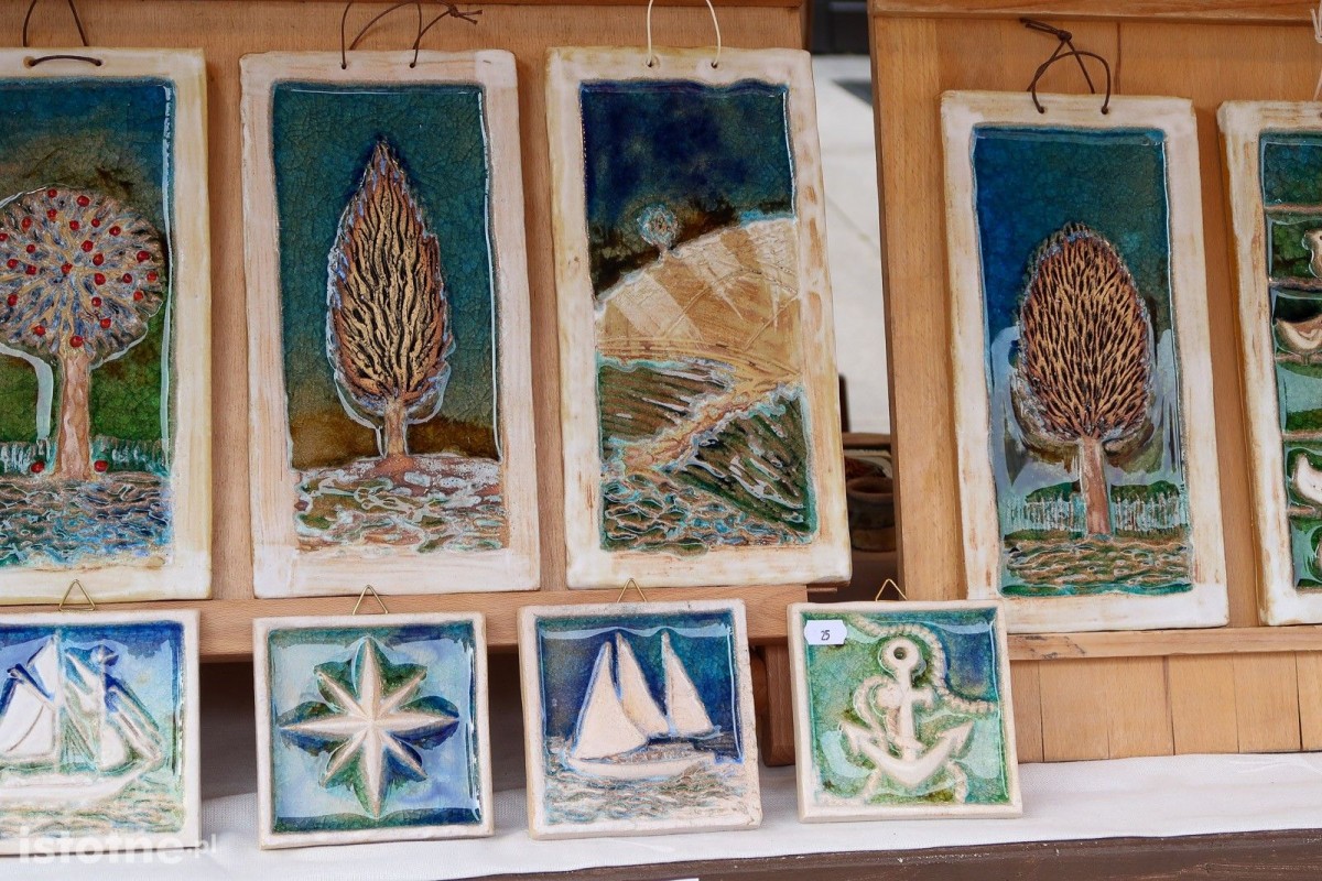 Ceramika na targach ceramicznych w Bolesławcu