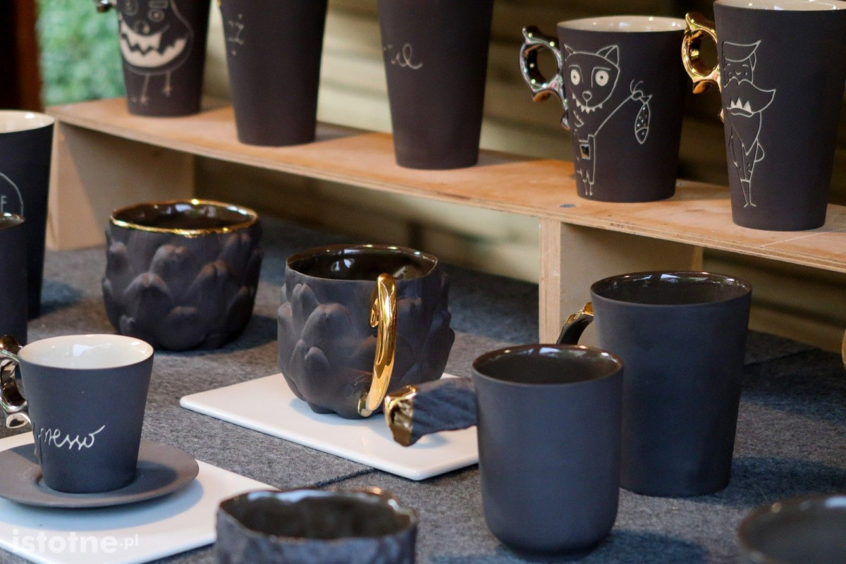 Ceramika na targach ceramicznych w Bolesławcu