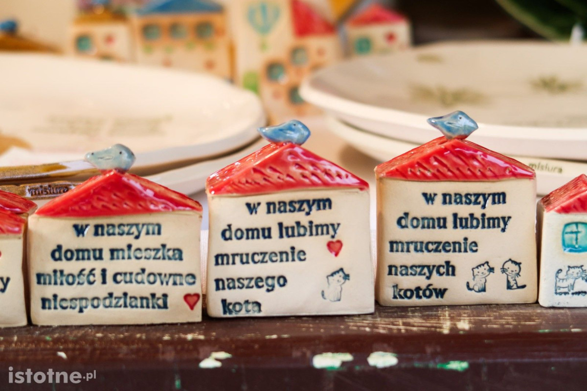 Ceramika na targach ceramicznych w Bolesławcu