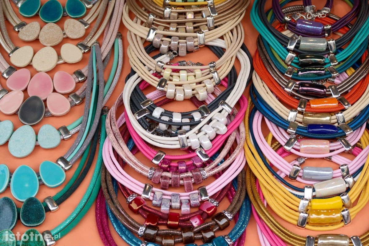 Ceramika na targach ceramicznych w Bolesławcu