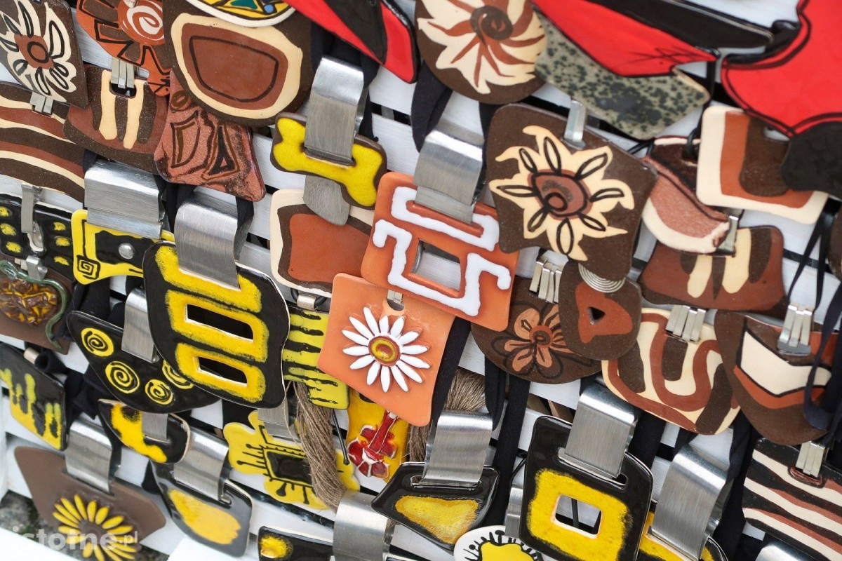 Ceramika na targach ceramicznych w Bolesławcu