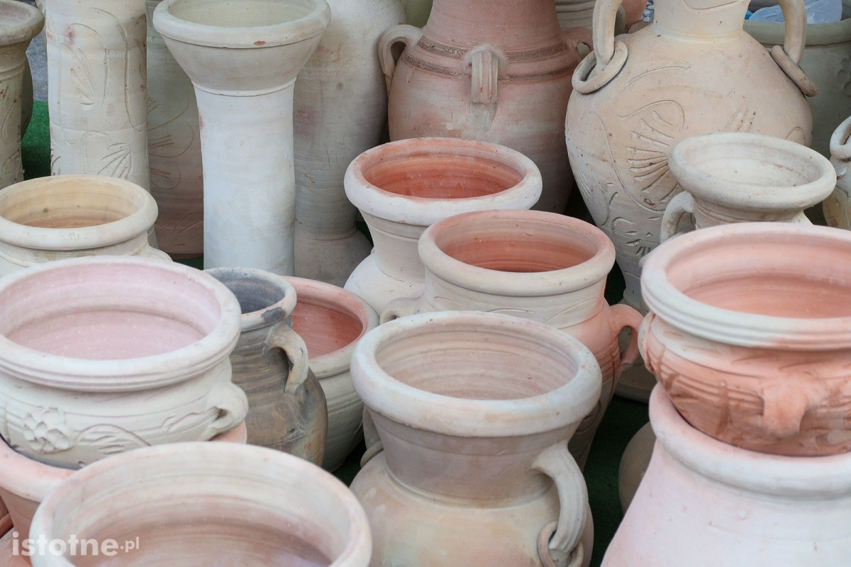Ceramika na targach ceramicznych w Bolesławcu