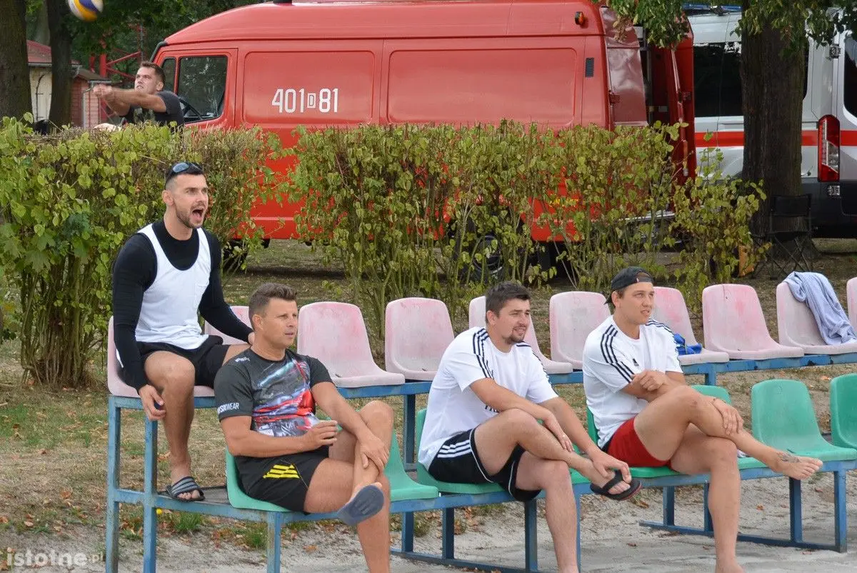 Strażacy – znakomici siatkarze plażowi