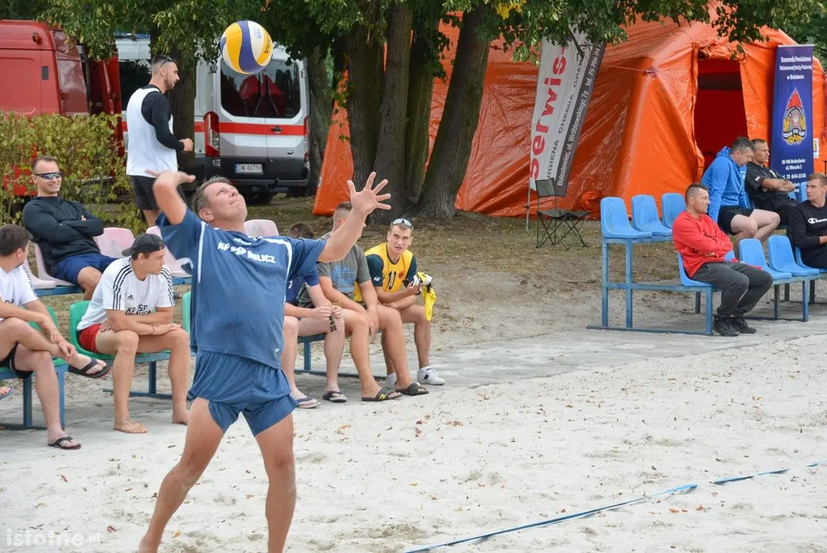 Strażacy – znakomici siatkarze plażowi