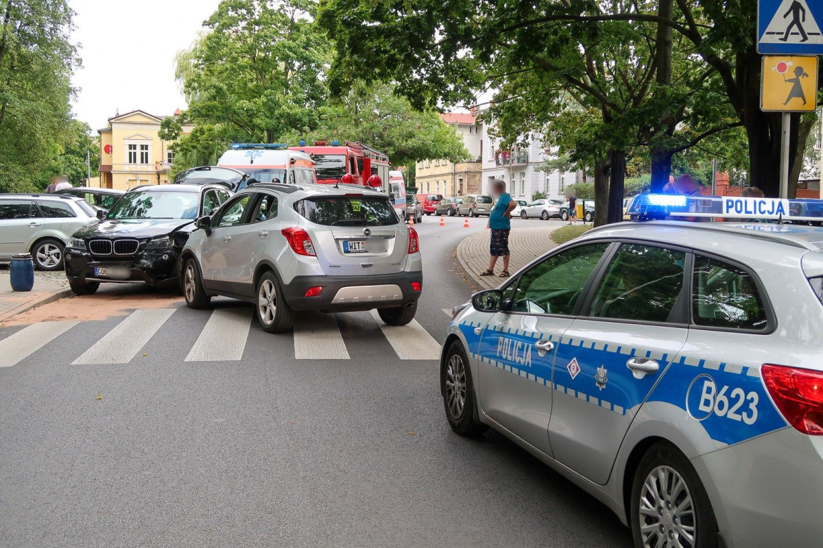 Kolizja na ulicy Kubika