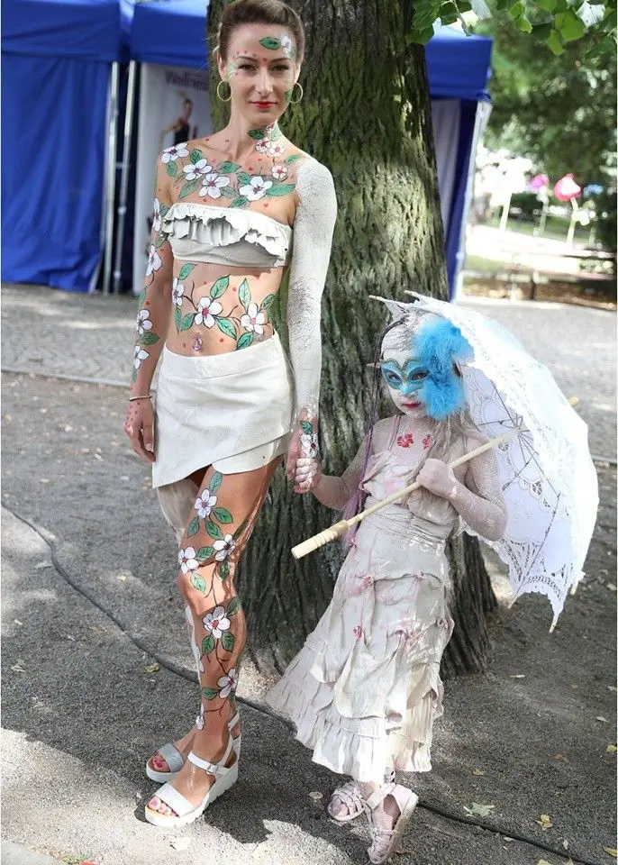 Żywe dzieła sztuki! Bodypaiting z Ceramiką Artystyczną
