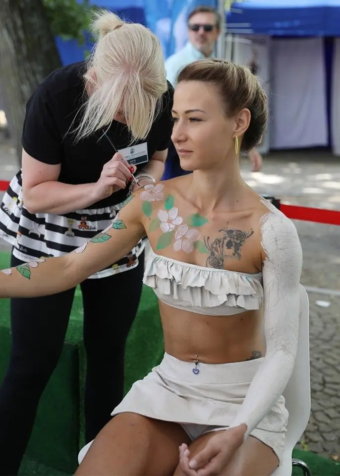 Żywe dzieła sztuki! Bodypaiting z Ceramiką Artystyczną