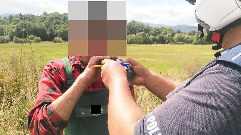 Pijany rowerzysta wpadł w ręce policji