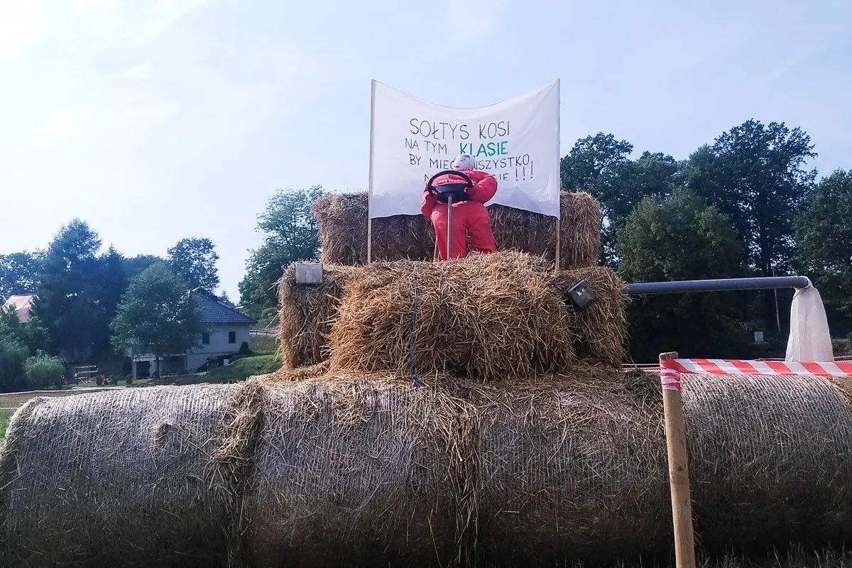 Dekoracje Bolesławic podczas dożynek gminnych 2019