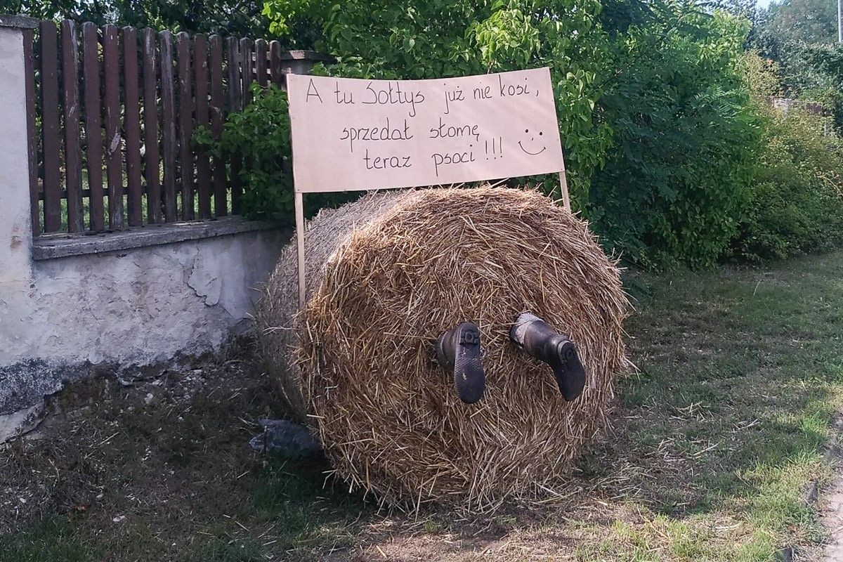 Dekoracje Bolesławic podczas dożynek gminnych 2019