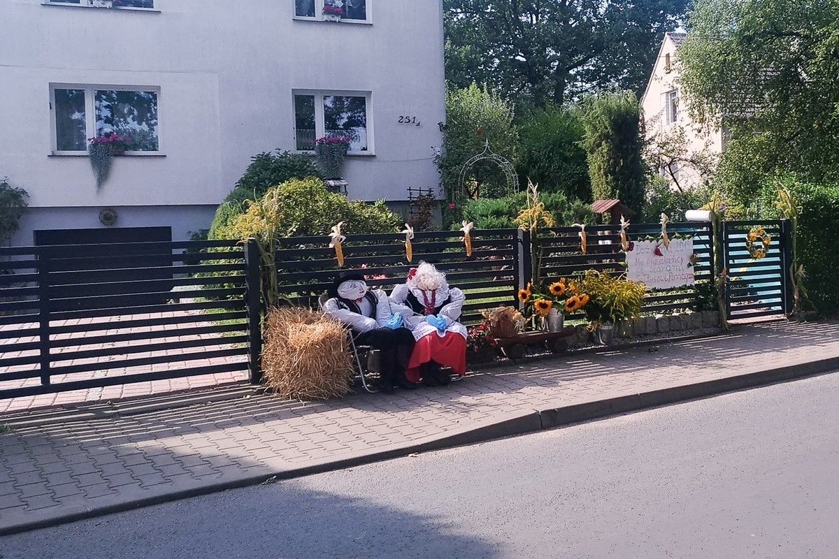 Dekoracje Bolesławic podczas dożynek gminnych 2019