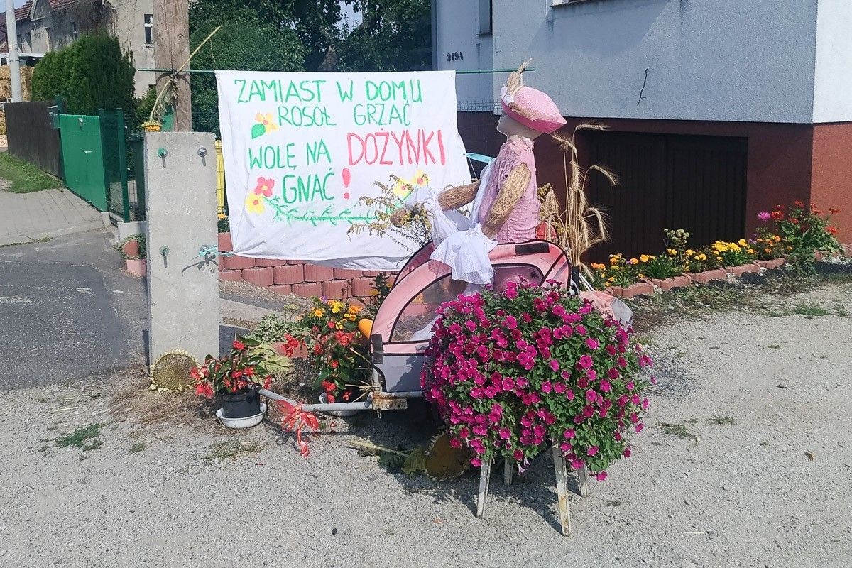 Dekoracje Bolesławic podczas dożynek gminnych 2019