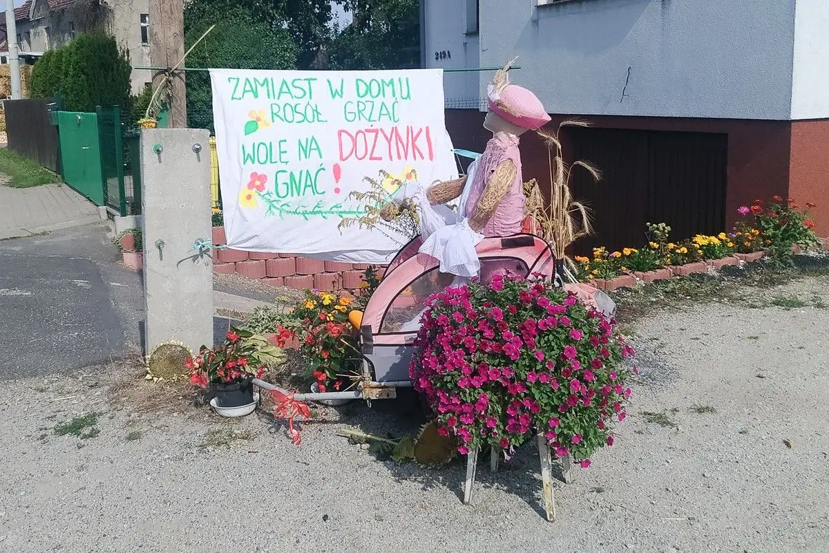 Dekoracje Bolesławic podczas dożynek gminnych 2019