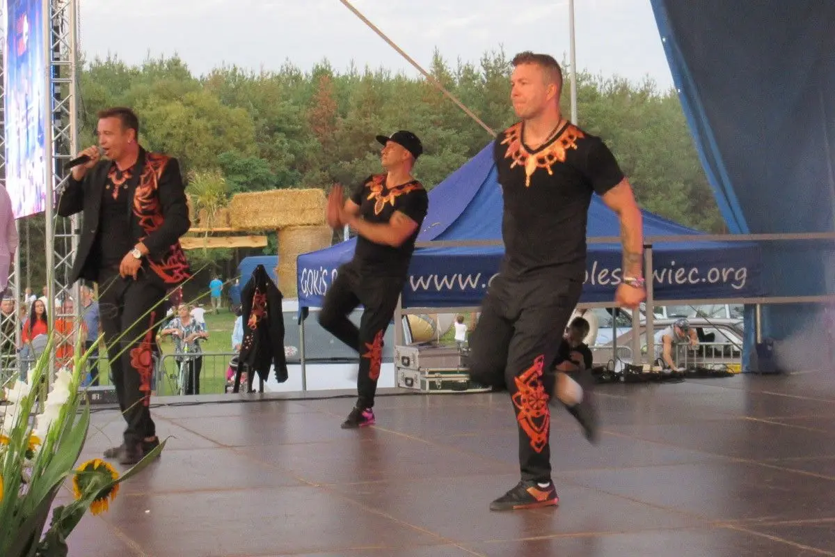 Koncert zespołu Weekend na dożynkach gminnych