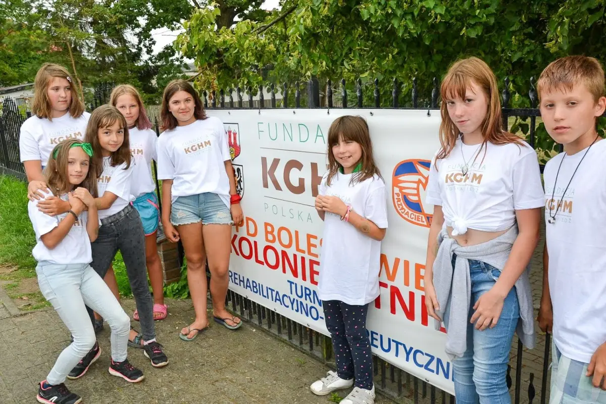 Dzieci na wakacjach z TPD Bolesławiec