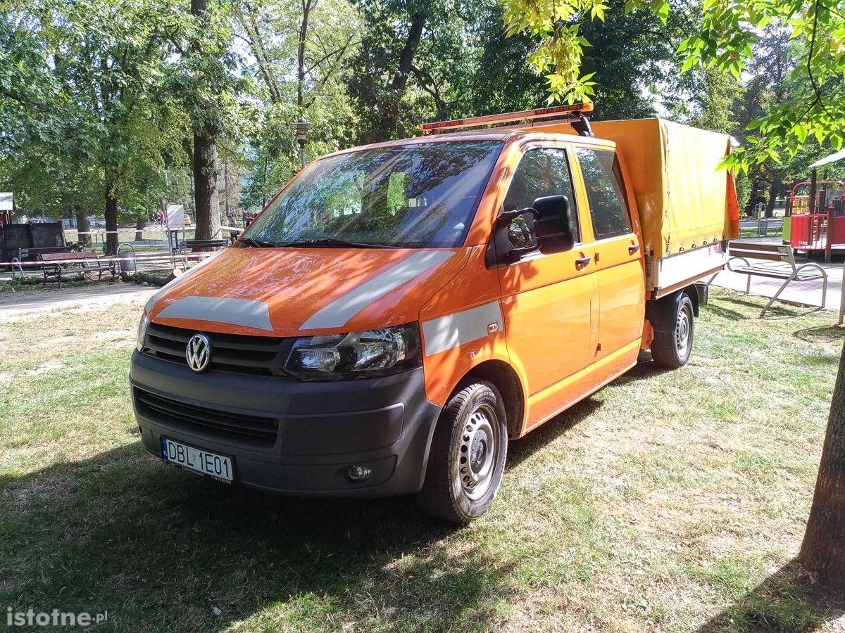 Akcja przycinania i wycinki drzew w parku Bonina