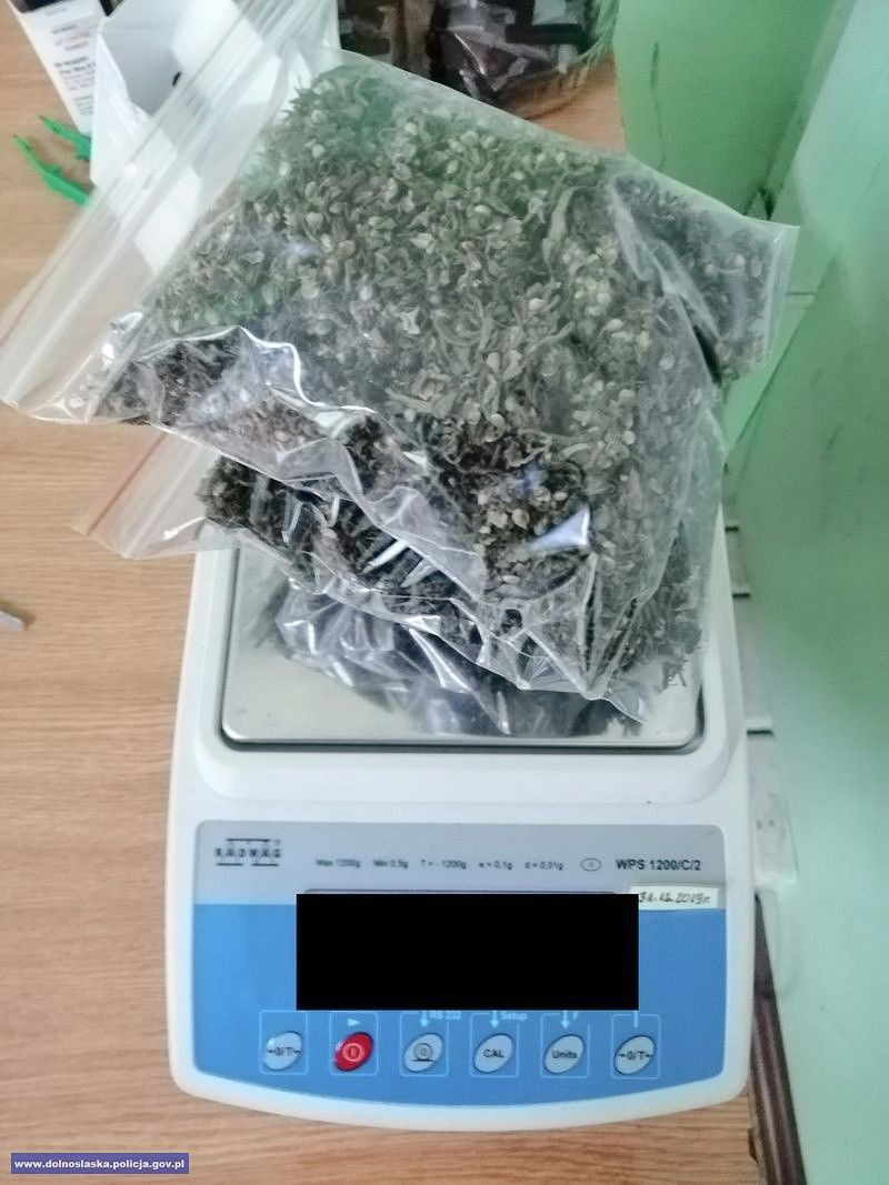 29-latek wpadł z dużą ilością marychy