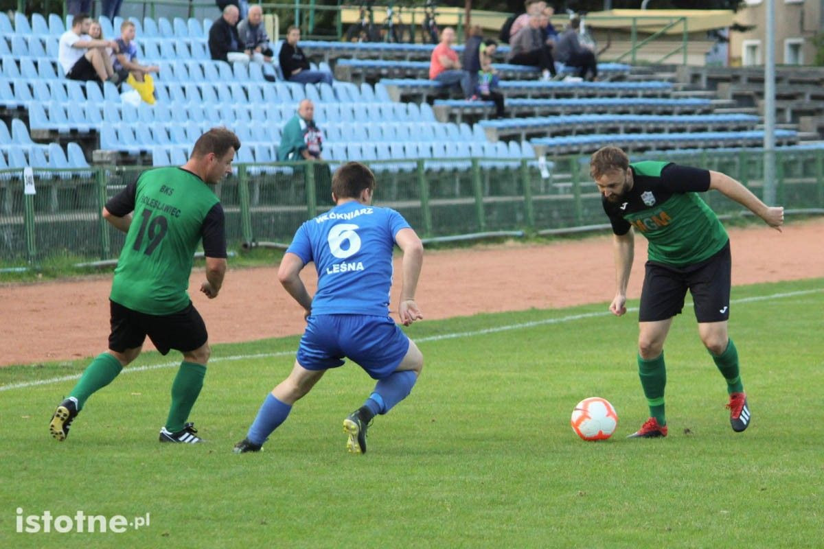 BKS wysoko wygrywa z Włókniarzem Leśna