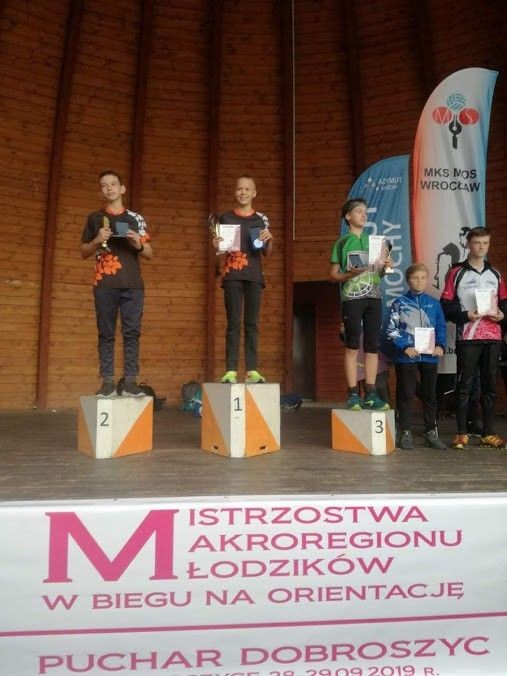 Cztery medale młodych orientparkowców z Iwin