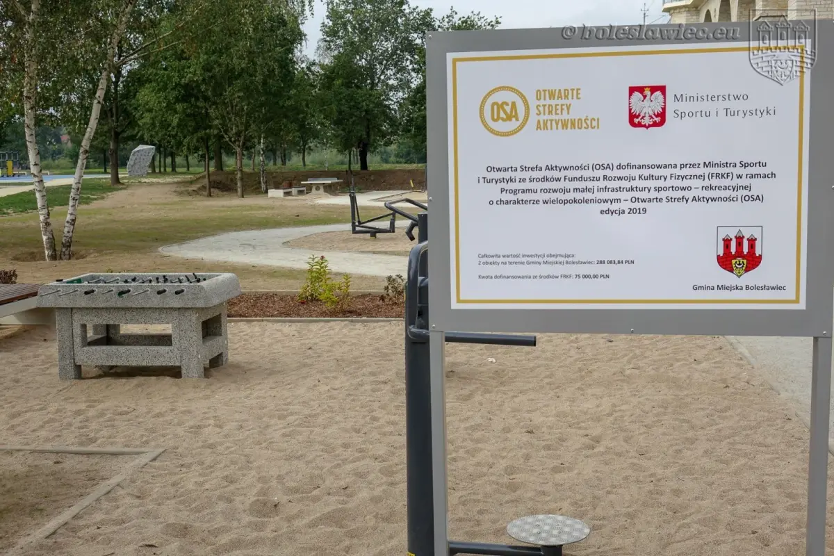 New Open Activity Zones by the Bóbr River and in the Kwiatowe Estate