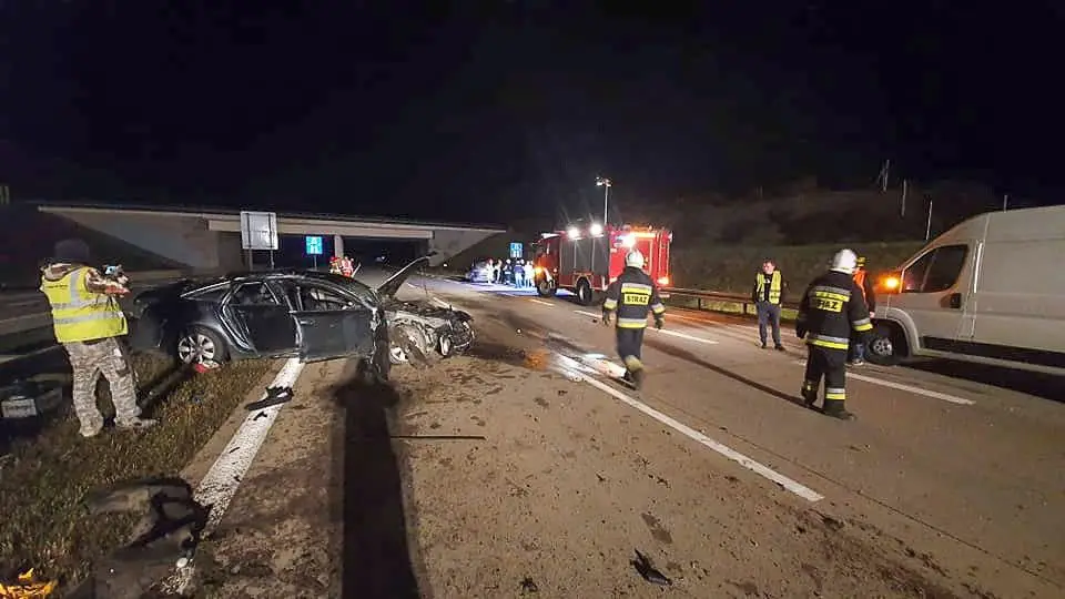 Dwie kolizje na A18. Jedna z… udziałem US Army