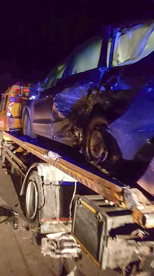 Dwie kolizje na A18. Jedna z… udziałem US Army