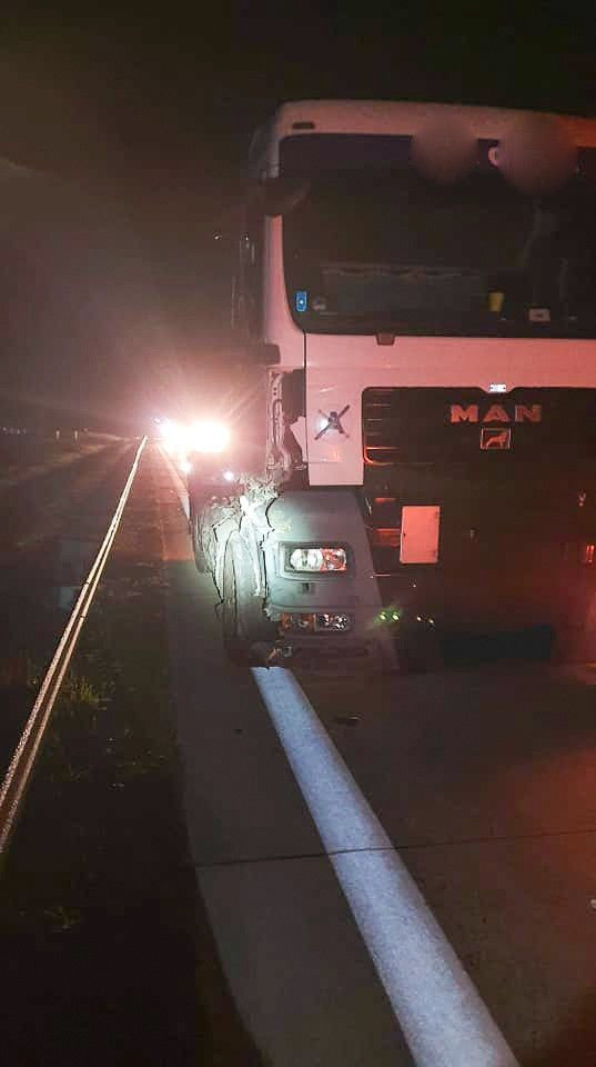 Dwie kolizje na A18. Jedna z… udziałem US Army