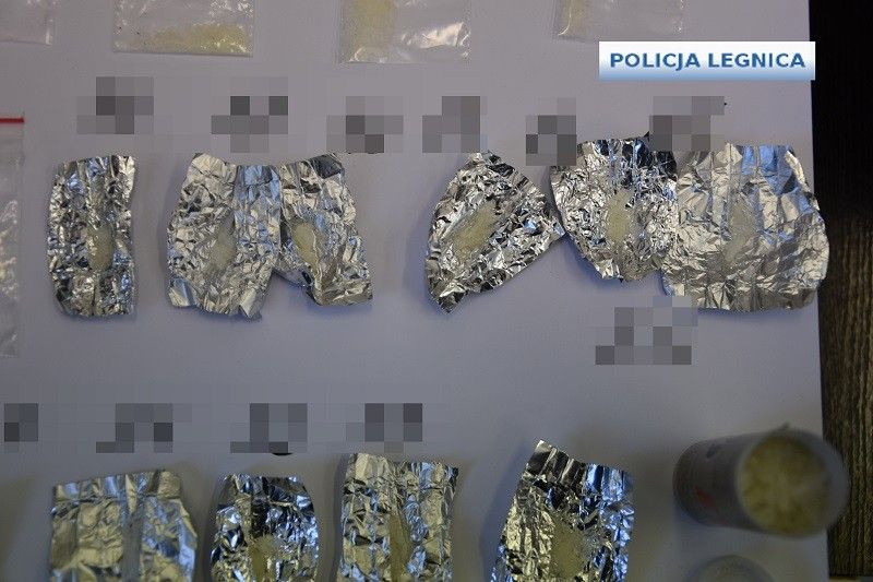 Wpadł z dużą ilością mety i marychy