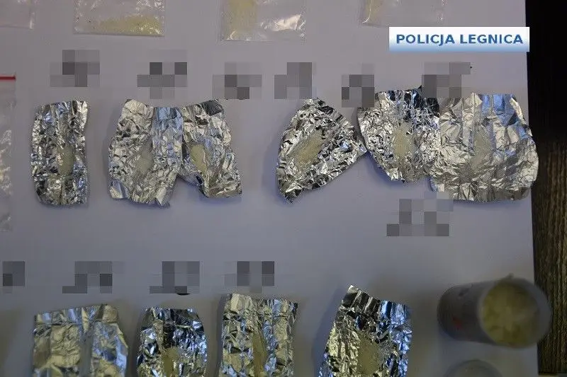 Wpadł z dużą ilością mety i marychy