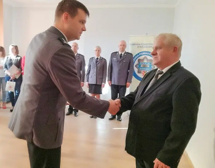 Przez blisko 30 lat dbał o policyjne auta. Bernard Jasiński odchodzi na emeryturę