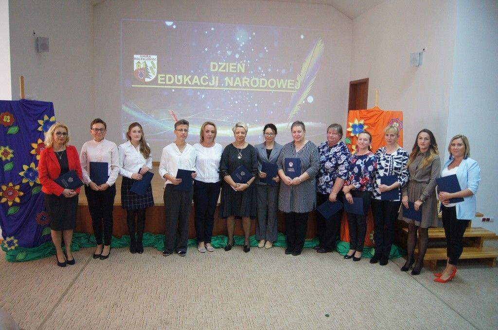 Nauczyciele z gminy Bolesławiec uhonorowani