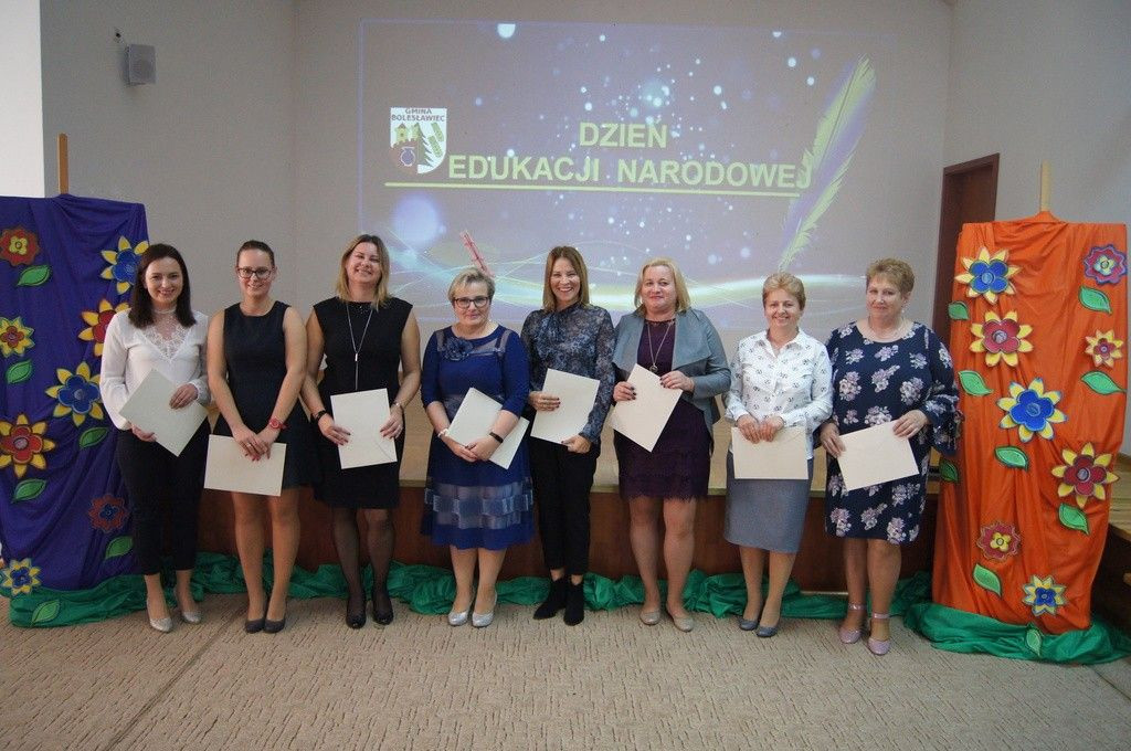 Nauczyciele z gminy Bolesławiec uhonorowani