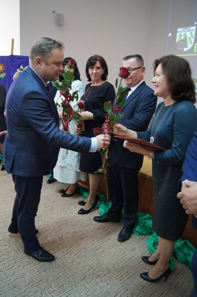 Nauczyciele z gminy Bolesławiec uhonorowani