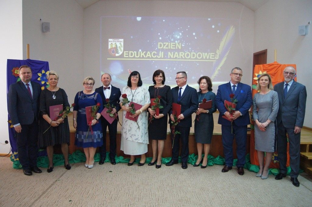 Nauczyciele z gminy Bolesławiec uhonorowani