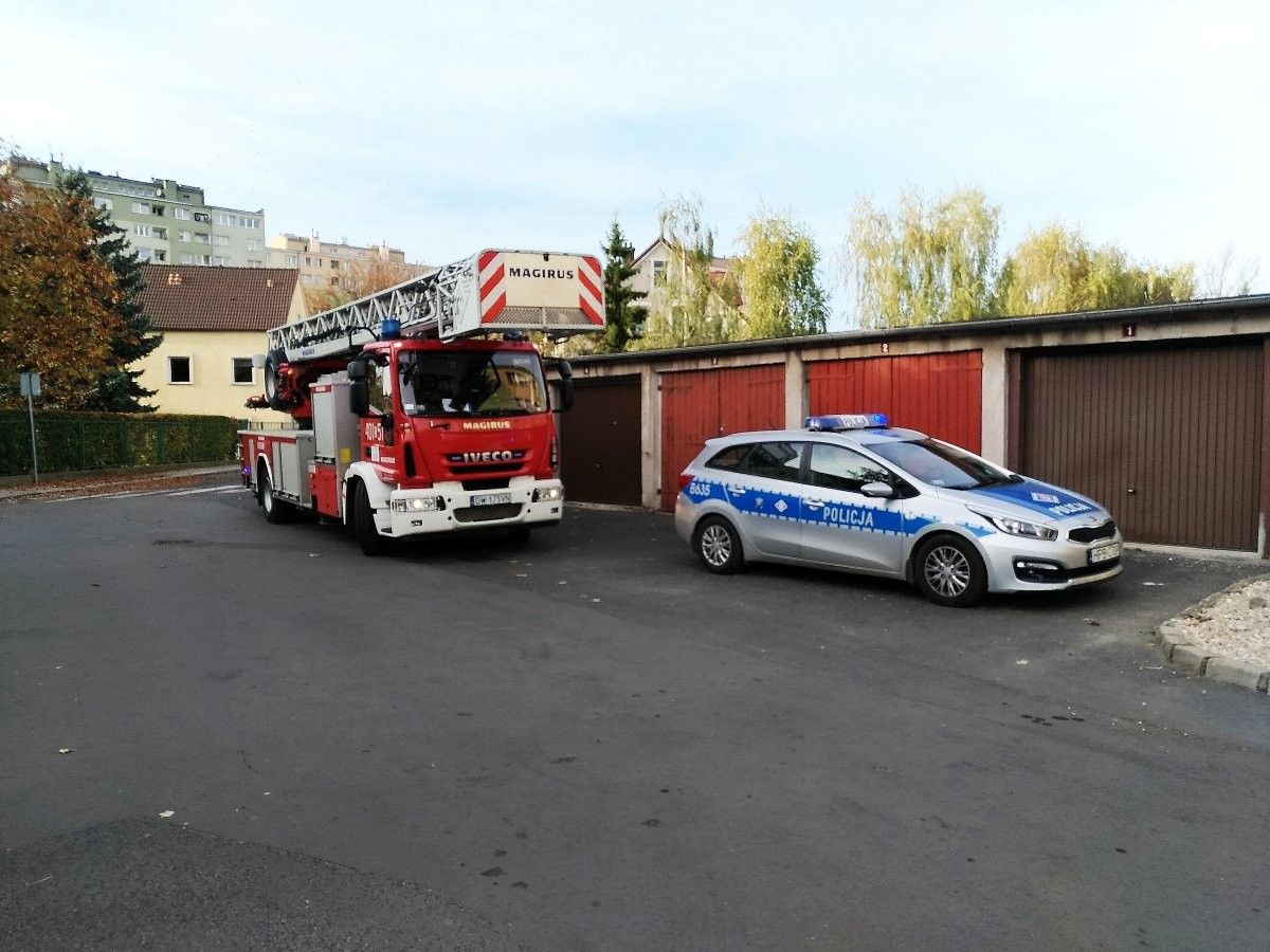 Zadymienie i tlenek węgla na Cichej