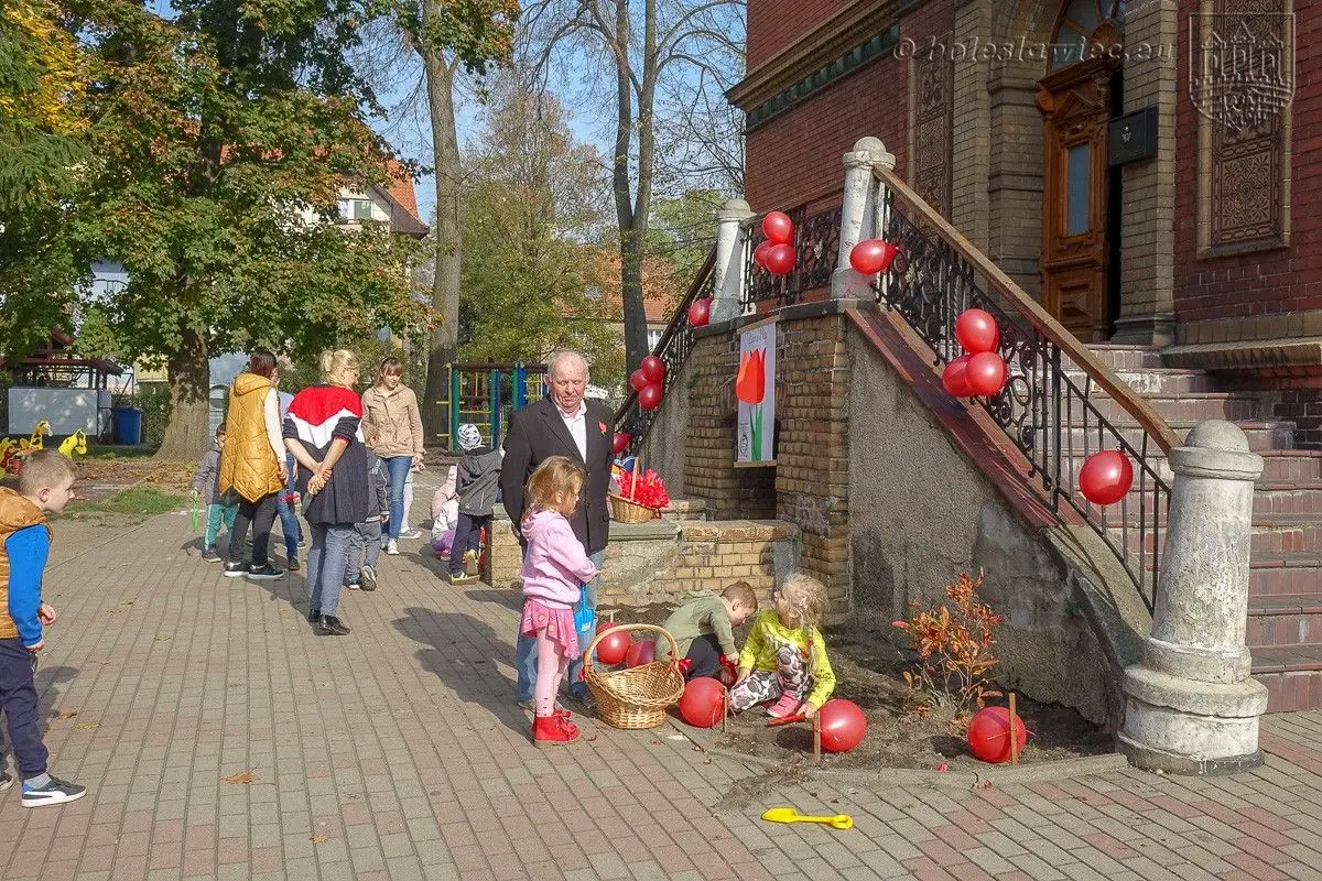 Przedszkolaki posadziły „Tulipany Mocy”, aby wesprzeć ciężko chore dzieciaki