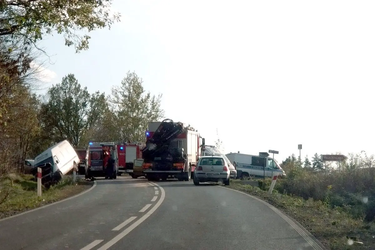 Wypadek w Nowych Jaroszowicach