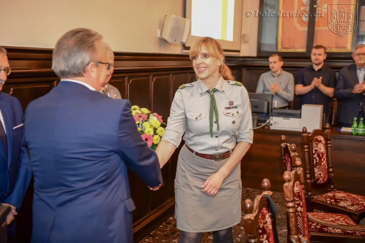 Miasto pożegnało Ewę Lijewską-Małachowską, wieloletnią szefową BOK – MCC, i Joannę Sawicką, komendantkę Hufca im. Szarych Szeregów