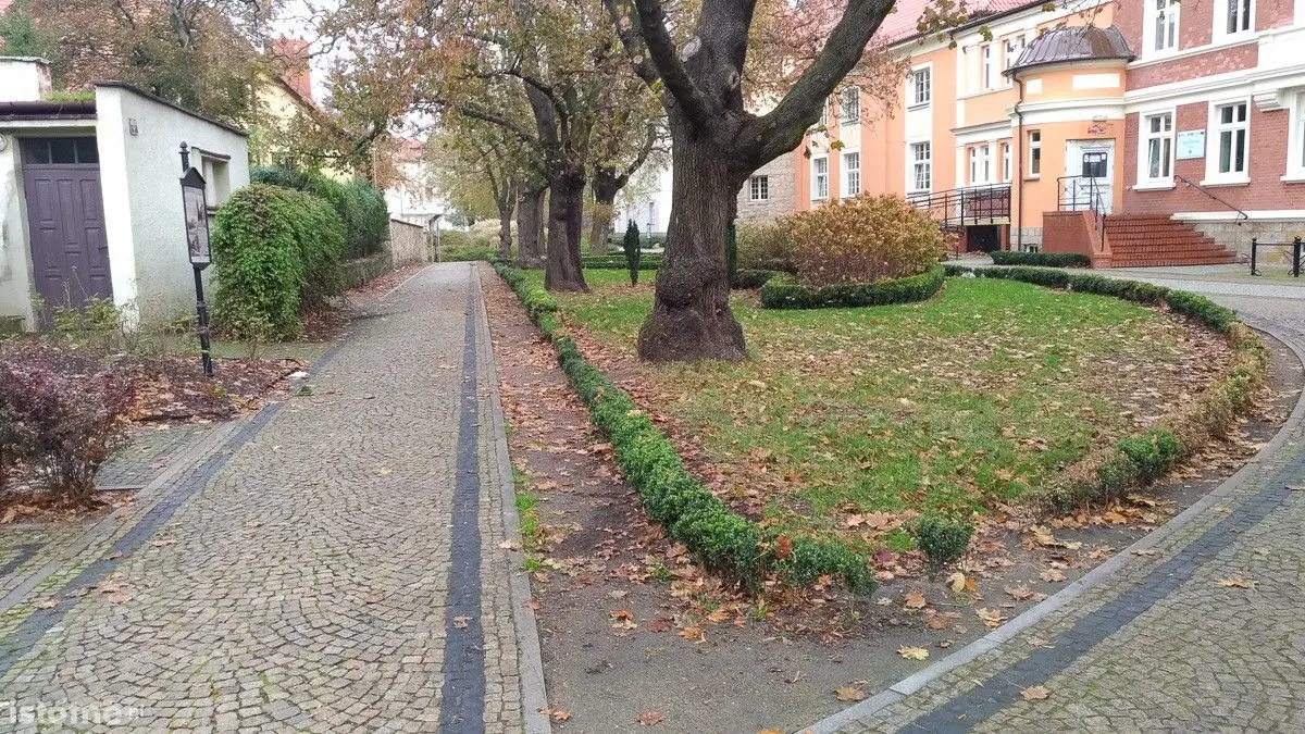 Teren przy bolesławieckich Termach