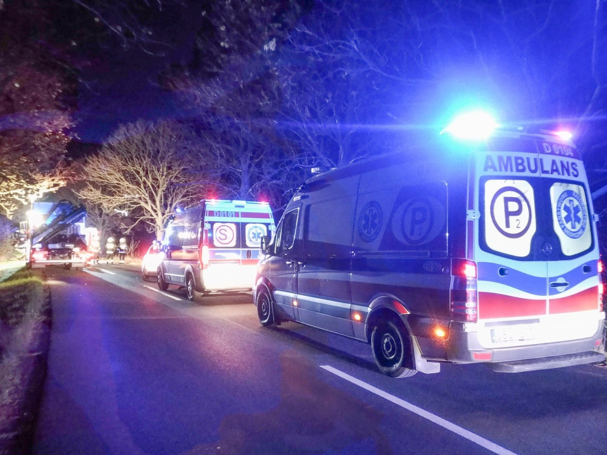 Wypadek między Kraśnikiem a Bolesławcem