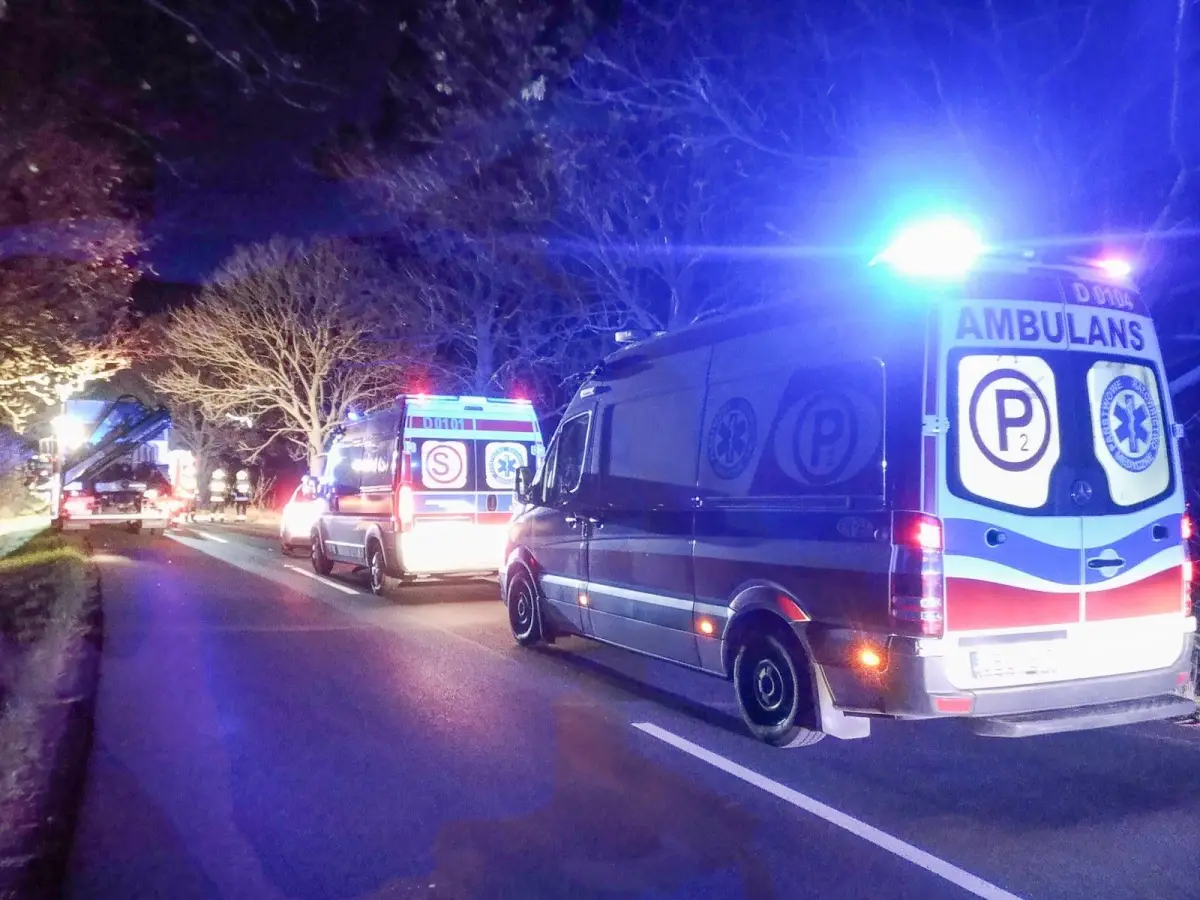 Wypadek między Kraśnikiem a Bolesławcem