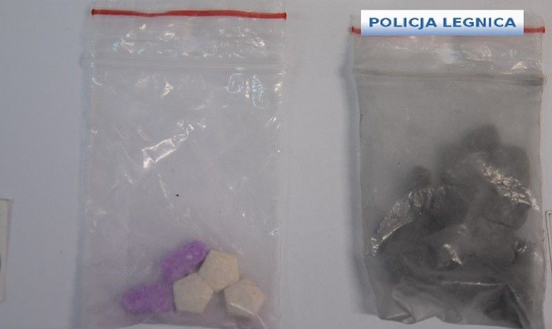 Wpadł z ecstasy, metamfetaminą i marihuaną