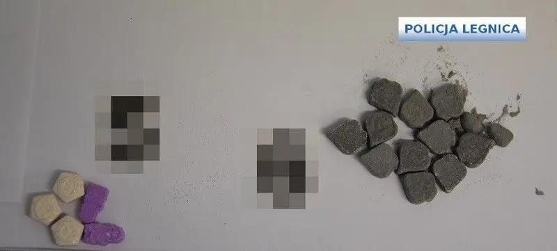 Wpadł z ecstasy, metamfetaminą i marihuaną