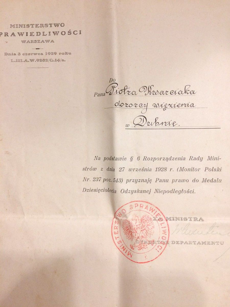 Piotr Kwarciak. Walczył w Legionach, uratował 15 Żydów. Prawdopodobnie zamordowali go sowieci