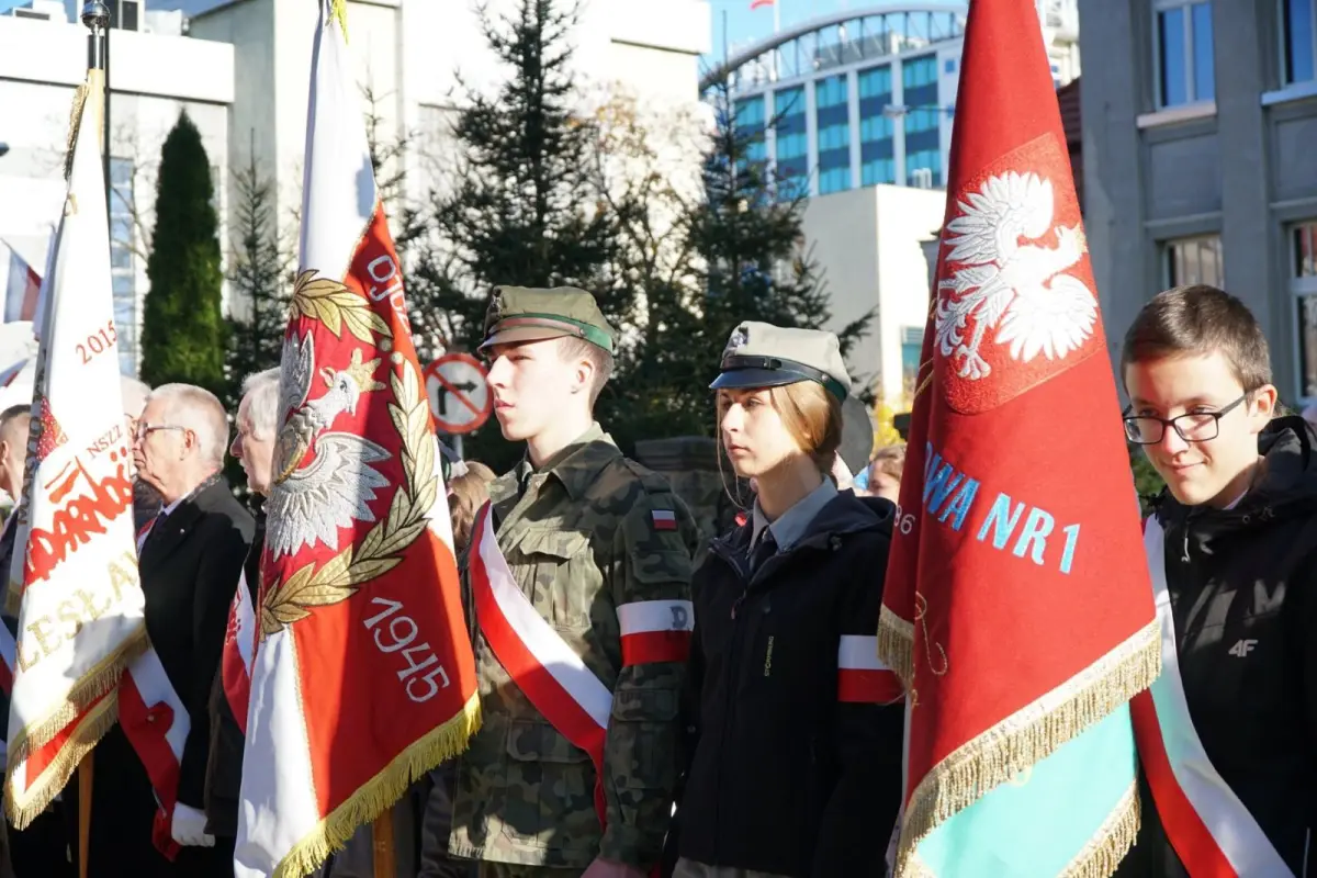 Bolesławiec świętował 101 rocznicę odzyskania przez Polskę niepodległości