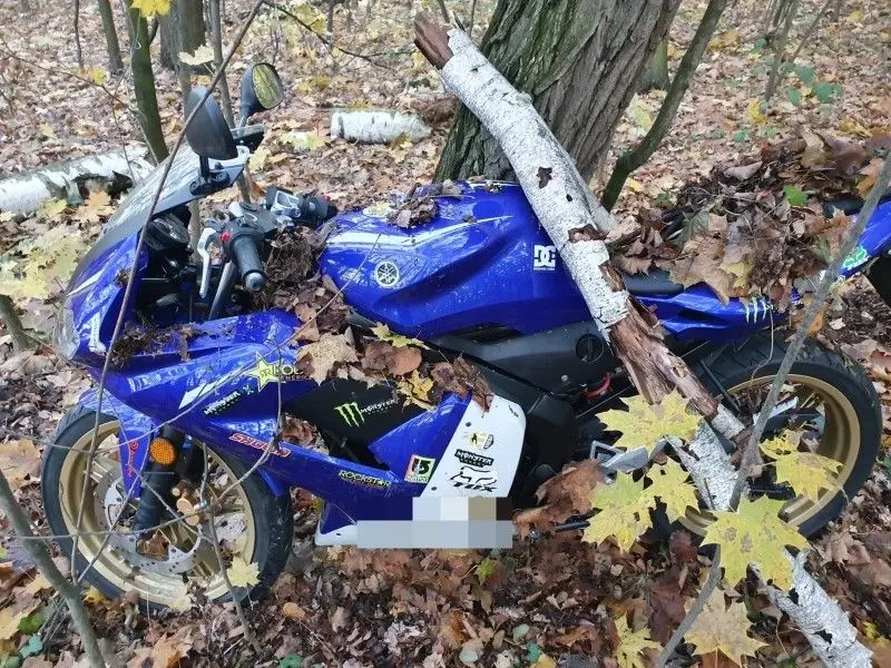 Złodziej motocykla zatrzymany. I to… zanim pokrzywdzony zauważył kradzież