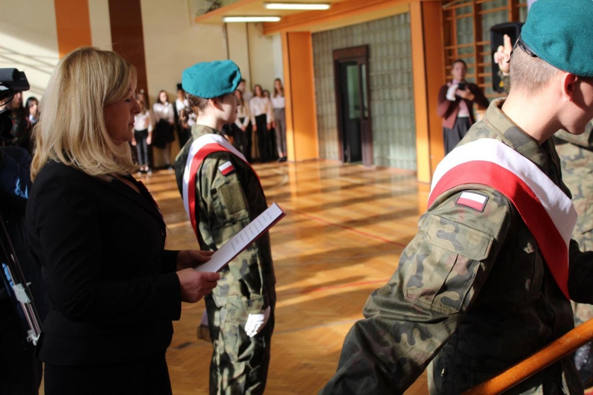 Młodzi mundurowi ślubowali