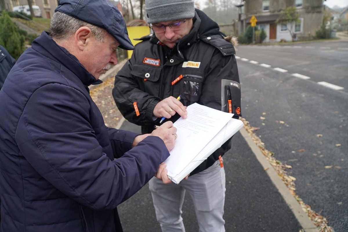 Prawie dwa kilometry drogi w Osłej przebudowane