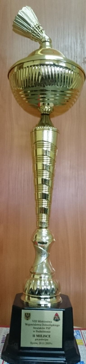 Sukces bolesławieckiego strażaka-badmintonisty Łukasza Musiała