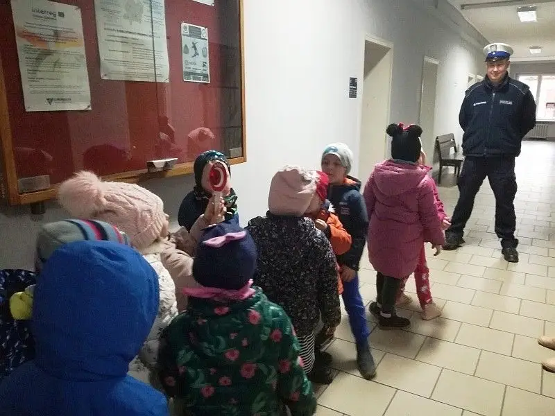 Przedszkolaki w bolesławieckiej komendzie